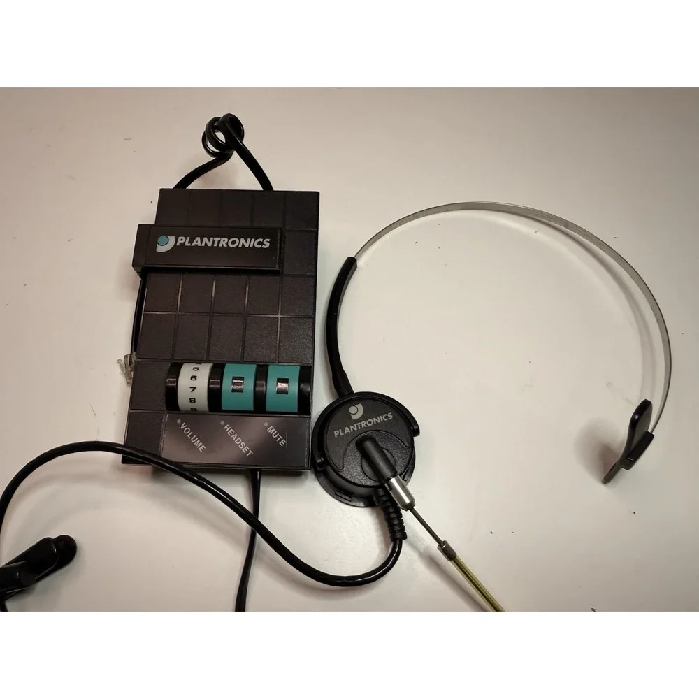 Plantronics M10 Headset‎ Amplifier with Headset – As Is